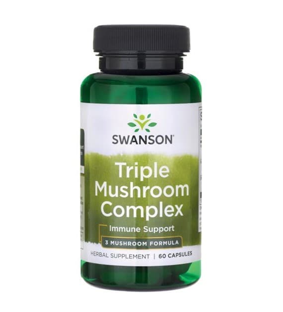 Swanson - Triple Mushroom Complex - 60 Caps