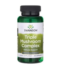 Swanson - Triple Mushroom Complex - 60 Caps