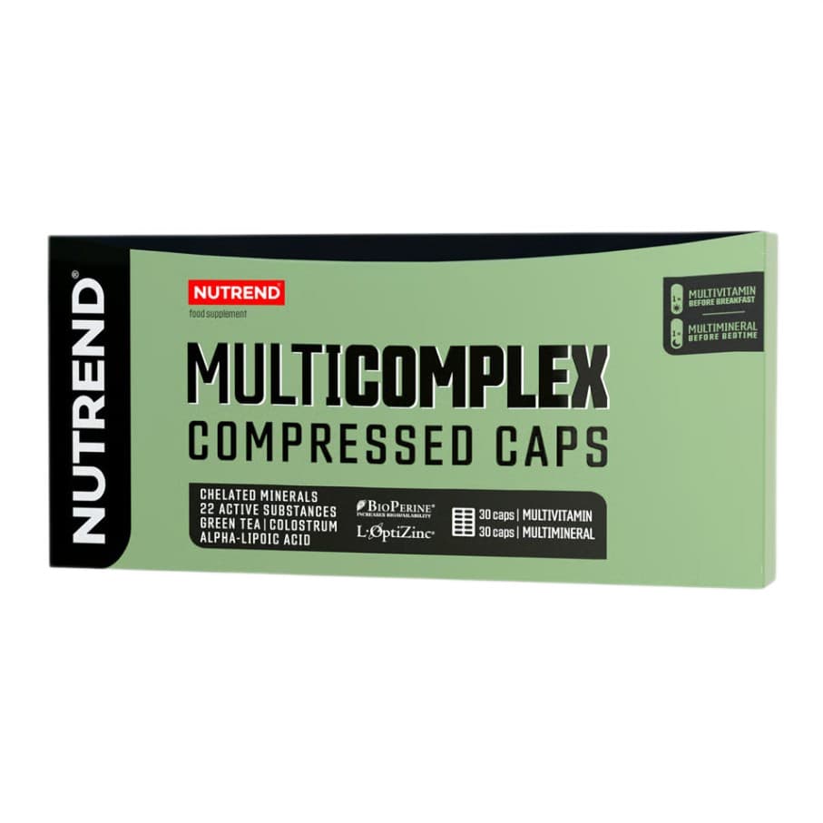 Nutrend - Multicomplex Compressed Caps - 60 Caps – Nutrend förpackning
