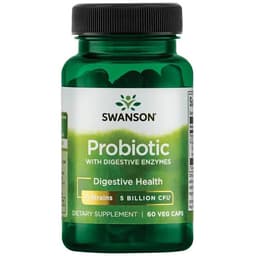Swanson - Probiotic With Digestive Enzymes - 60 Veg Caps