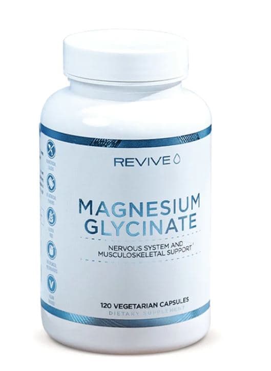 Revive - Magnesium Glycinate - 120 Vcaps – Revive förpackning