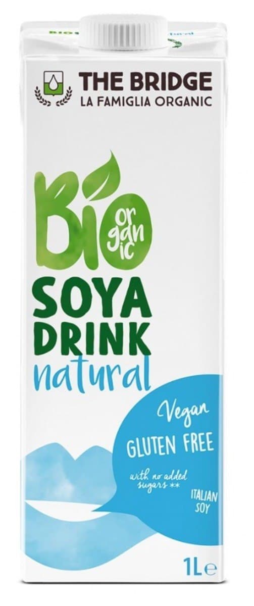The Bridge - Organic Soya Drink - 1L – The Bridge förpackning