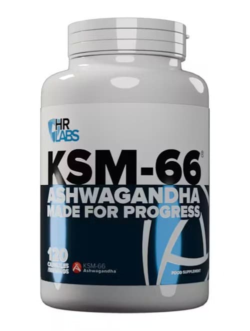 Hr Labs - KSM-66 Ashwagandha - 120 Caps – Hr Labs förpackning