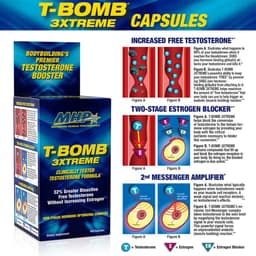 MHP - T-Bomb 3Xtreme - 168 Kapsler