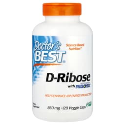 Doctor's Best - D-Ribose - 120 Vcaps