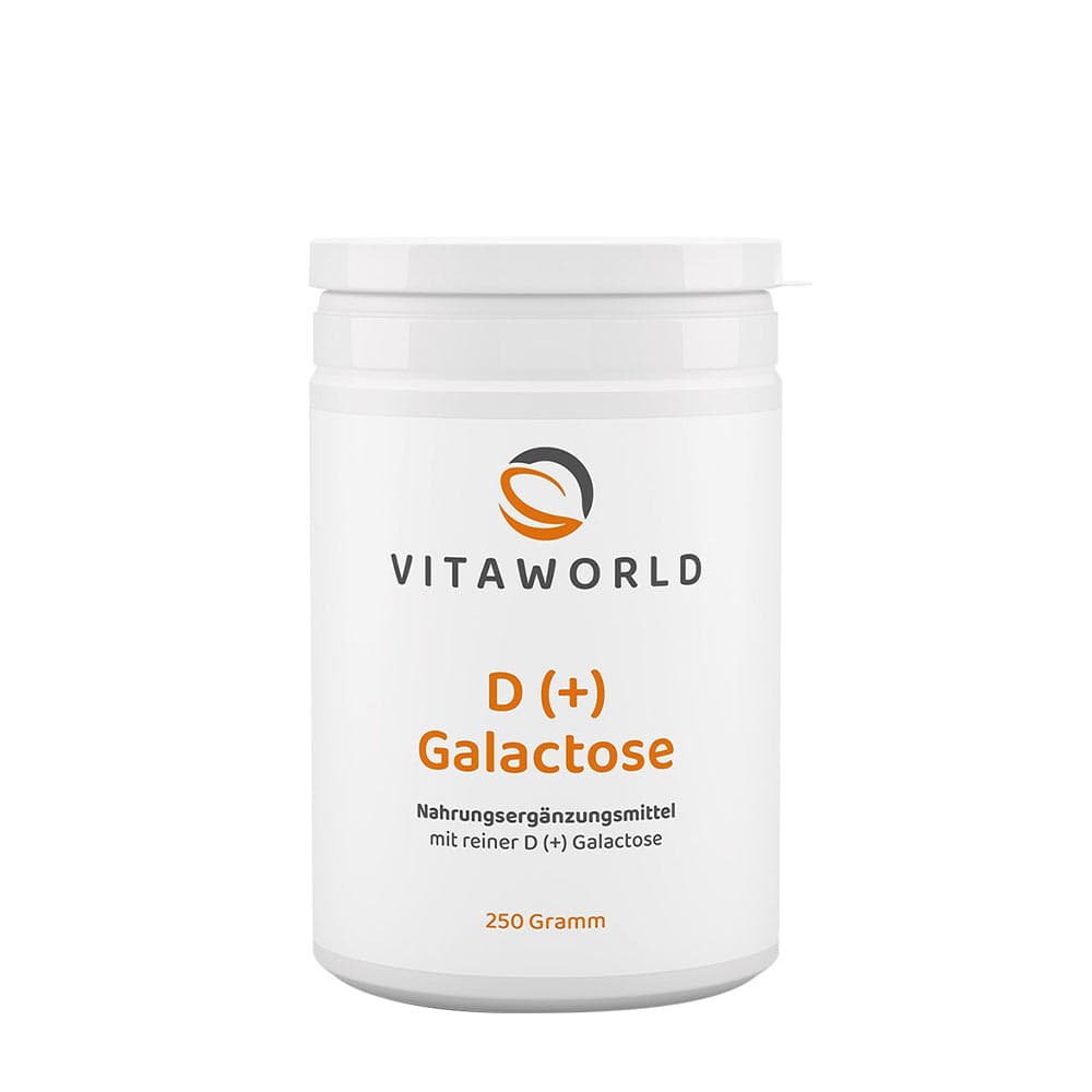 Vitaworld - D (+) Galactose - 250g – Vitaworld förpackning
