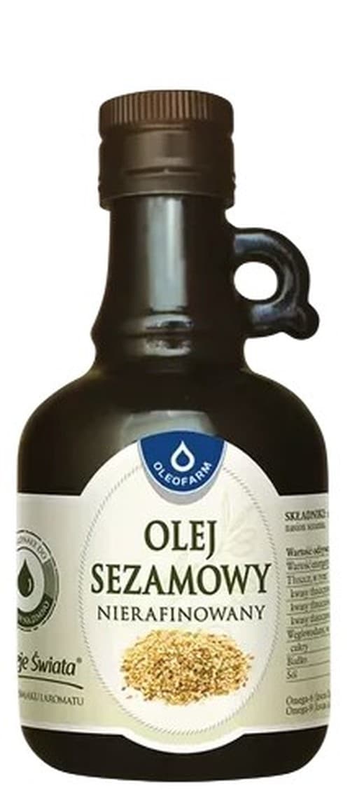Oleofarm - Sesame Oil - 250ml – Oleofarm förpackning