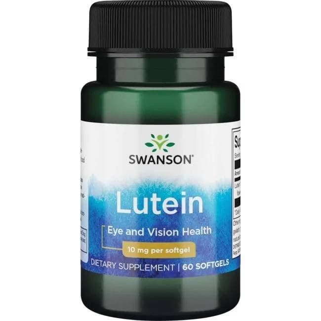 Swanson - Lutein - 60 Sgels – Swanson förpackning