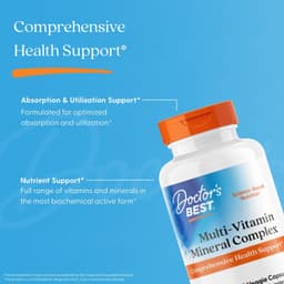 Doctor's Best - Multi-Vitamin - 90 Veggie Capsules