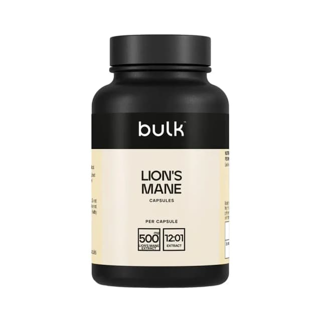 Bulk - Lion's Mane Capsules - Unflavoured – Bulk