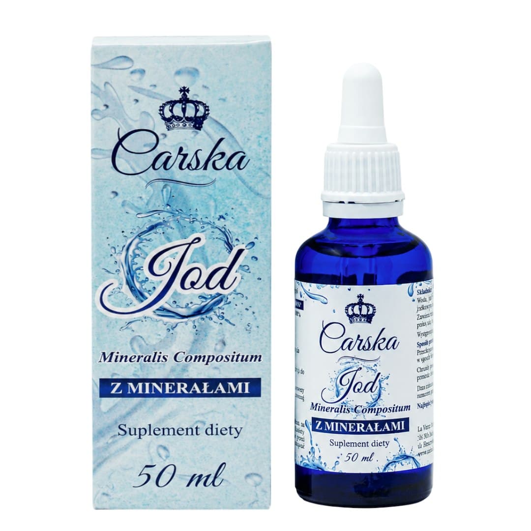 Carska - Iodine Mineral Composition - 50ml – Carska förpackning