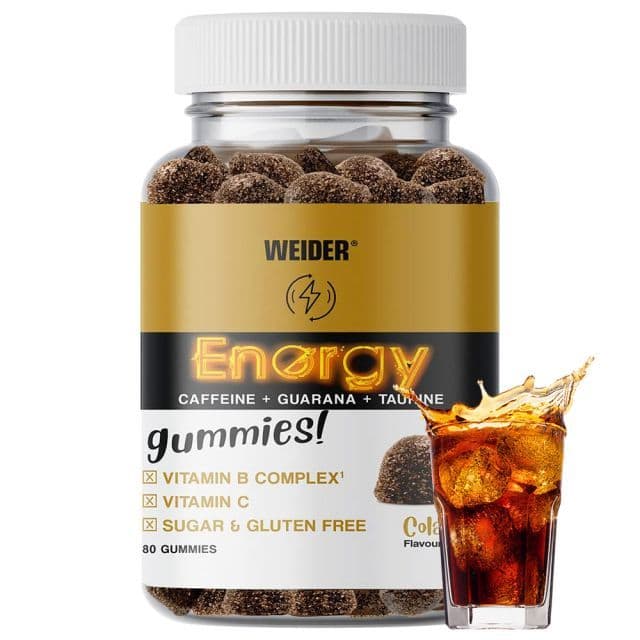 Weider - Energy Gummies, Cola - 80 Gummies – Weider