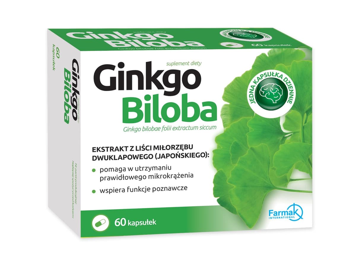 Farmak - Ginkgo Biloba - 60 Caps