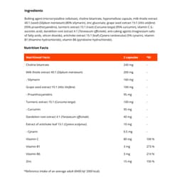 Gymbeam - Liver Support - 30 Days - 90 Caps