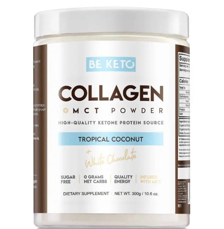 Be Keto - Collagen + MCT Powder - 300g – BE KETO förpackning