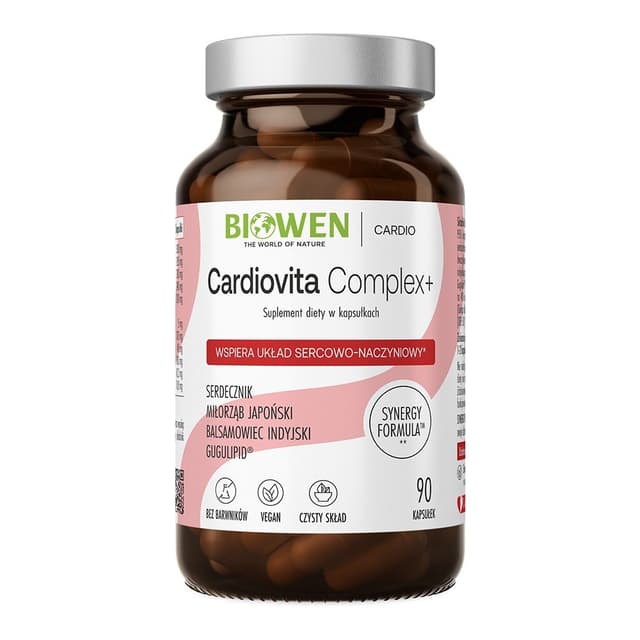 Biowen - Cardiovita Complex+ - 90 kapslar – Biowen