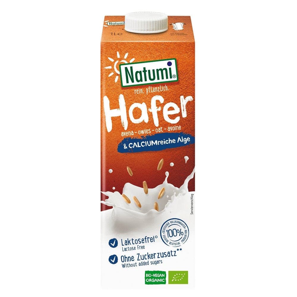 Natumi - Oat & Calcium-Rich Algae Drink - 1L – Natumi förpackning
