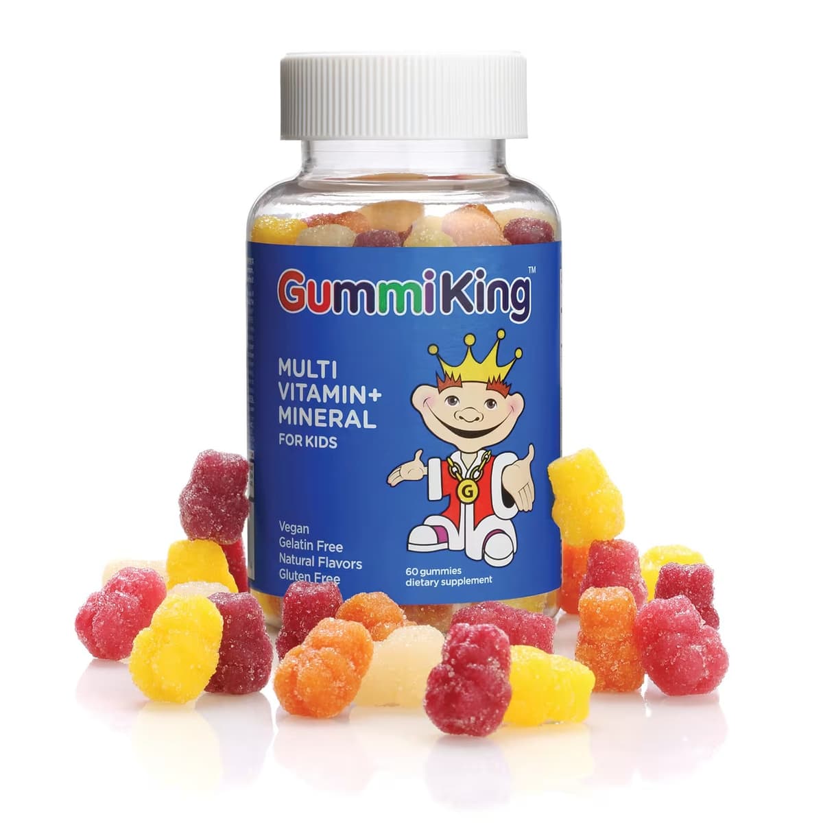 Kumikarkki - Monivitamiini + Mineraali lapsille - 60 Kumikarkkia