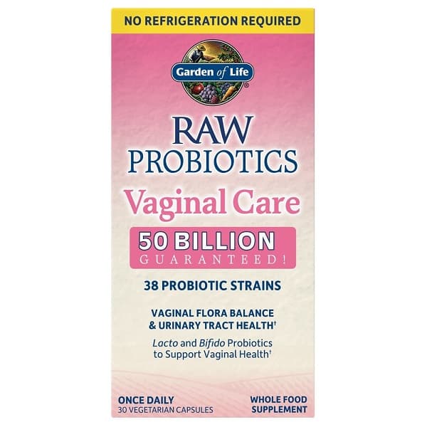 Garden Of Life - Raw Probiotics Vaginal Care - 30 Vcaps – Garden Of Life förpackning