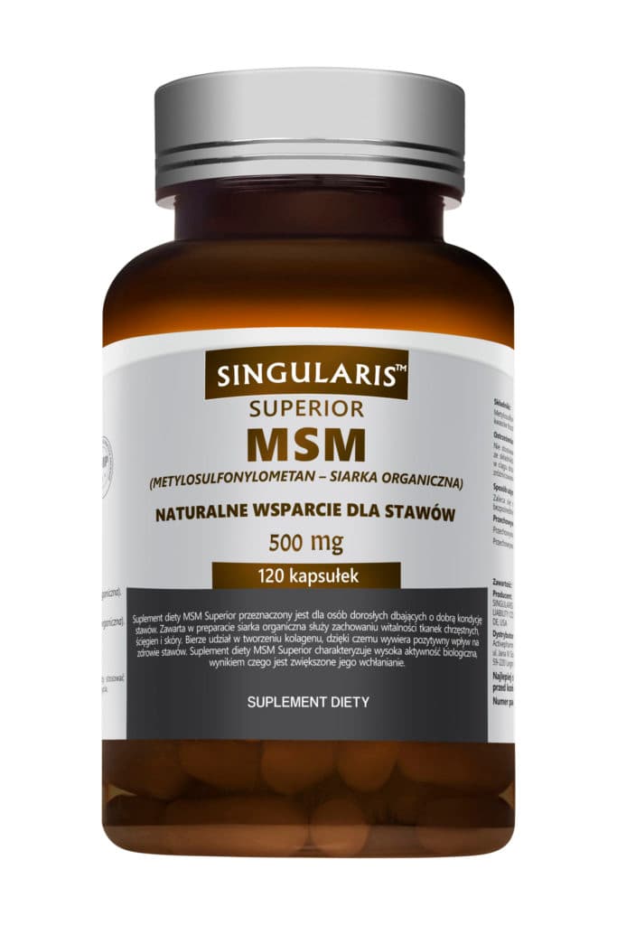 Singularis - Superior MSM - 120 Caps – Singularis förpackning