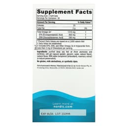 Nordic Naturals - EPA, 1210mg Lemon - 60 Sgels