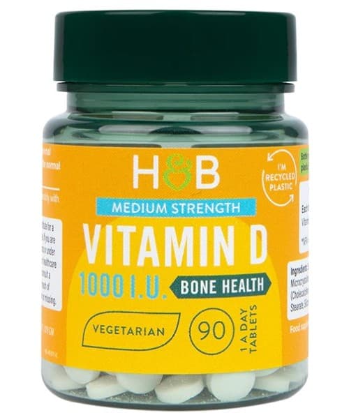 Holland & Barrett - Vitamin D – Holland & Barrett förpackning