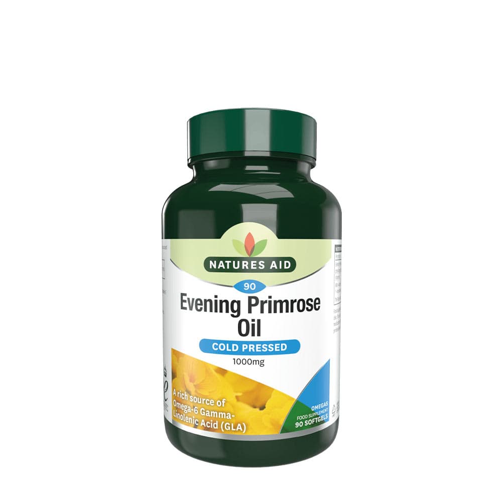 Natures Aid - Evening Primrose Oil - 90 Sgels