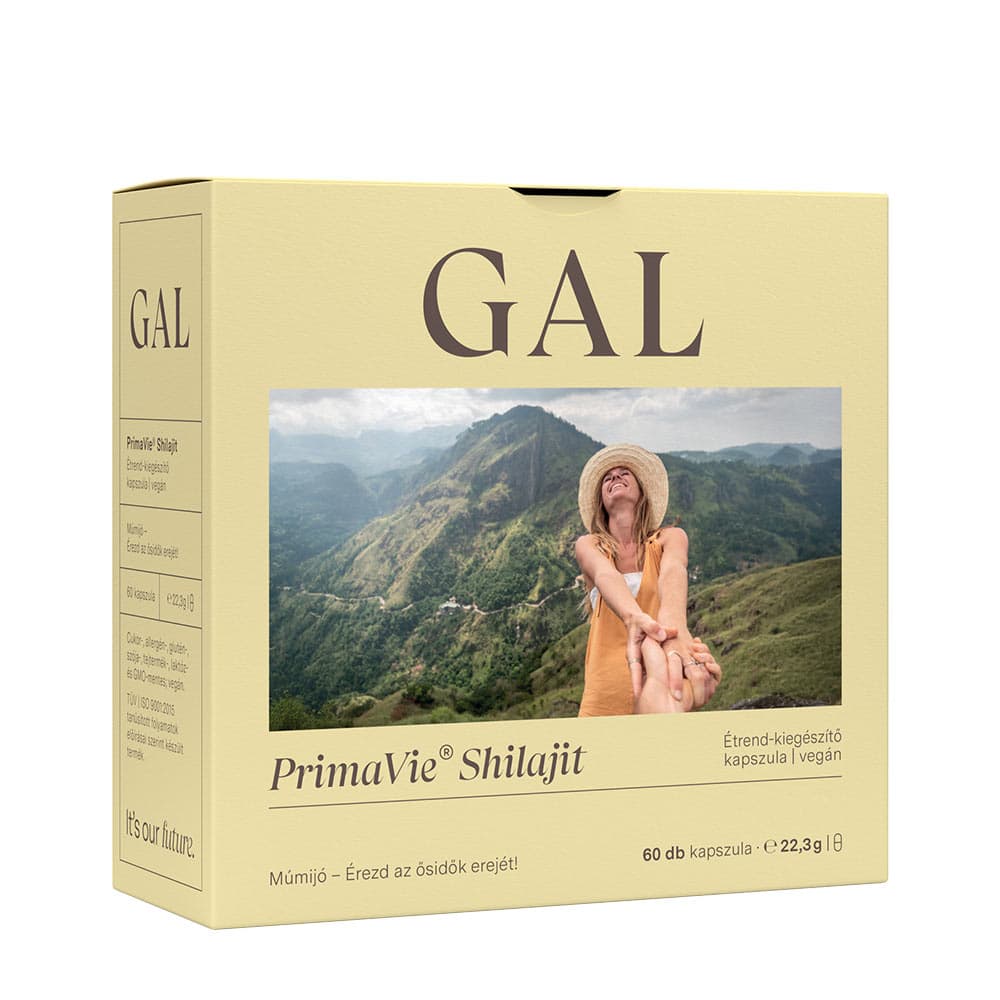 Gal - Shilajit - 60 Caps – GAL förpackning