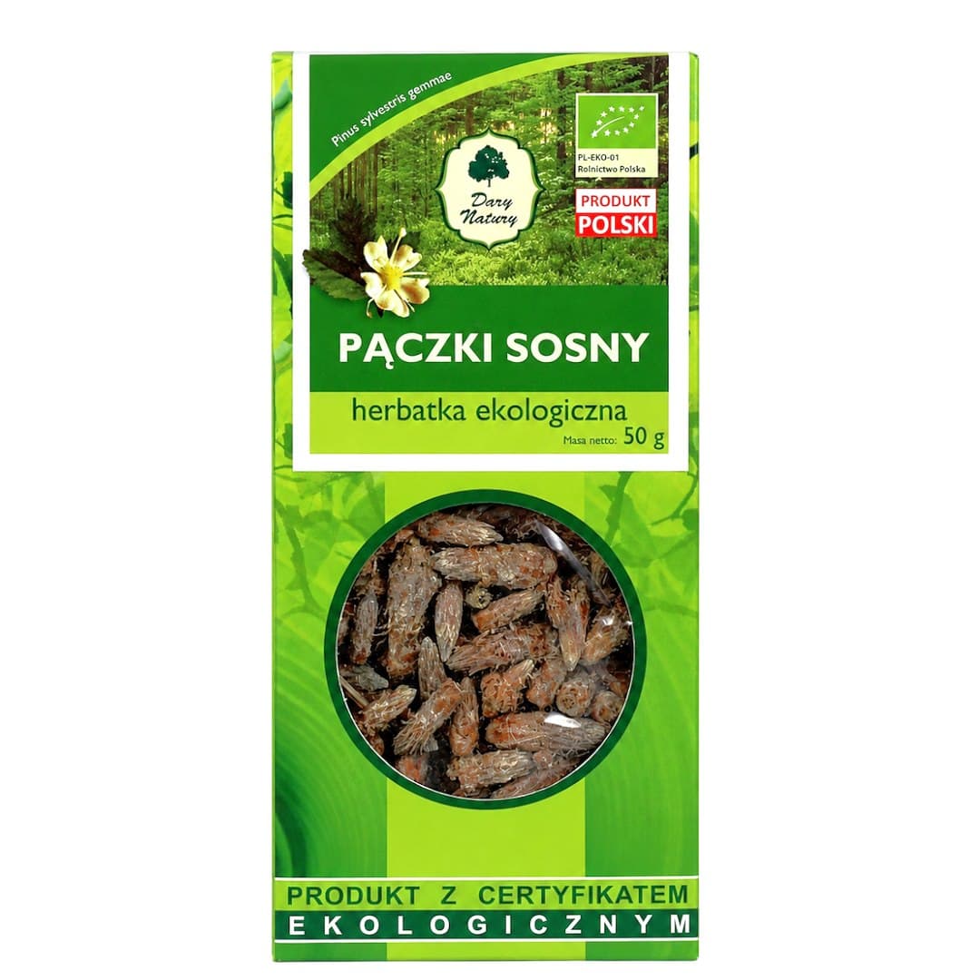 Dary Natury - Pine Buds - 50g – Dary Natury förpackning