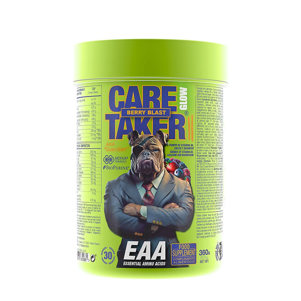 Zoomad Labs - Caretaker II EAA, Berry Blast - 360g – Zoomad Labs förpackning