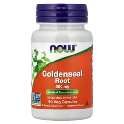 NOW Foods - Goldenseal Root - 50 Veg Capsules