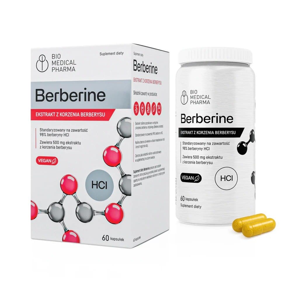 Bio Medical Pharma - Berberine - 60 Caps