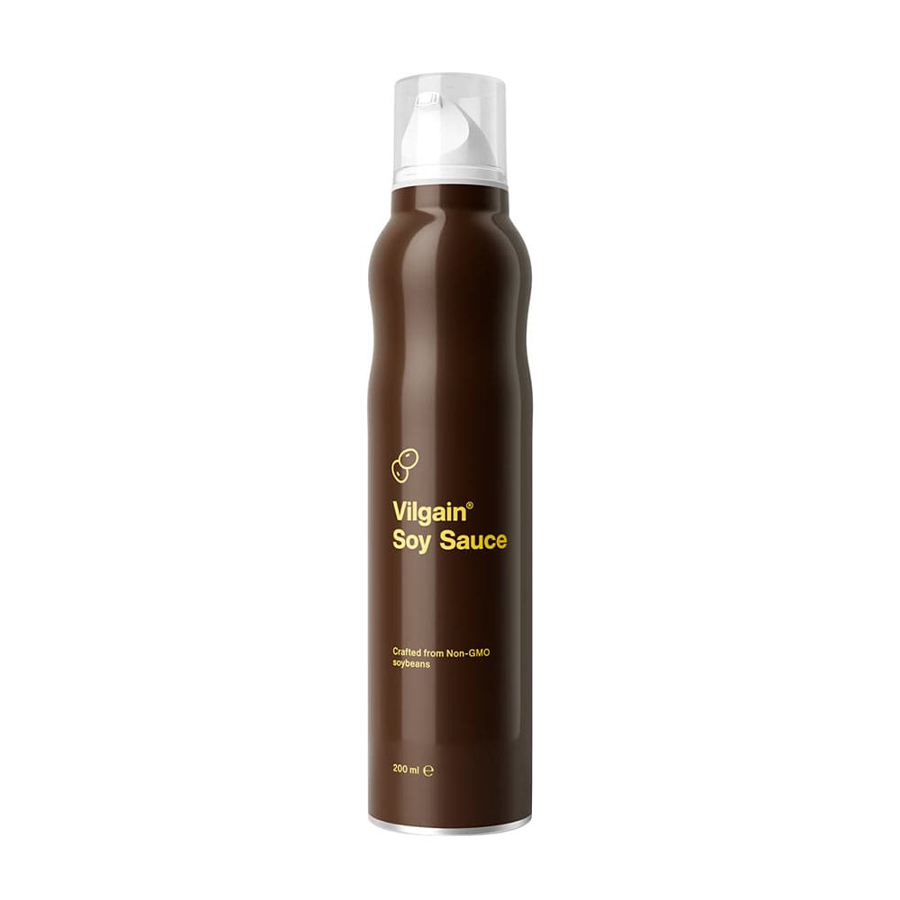 Vilgain - Soy Sauce - 200 ml – Vilgain förpackning