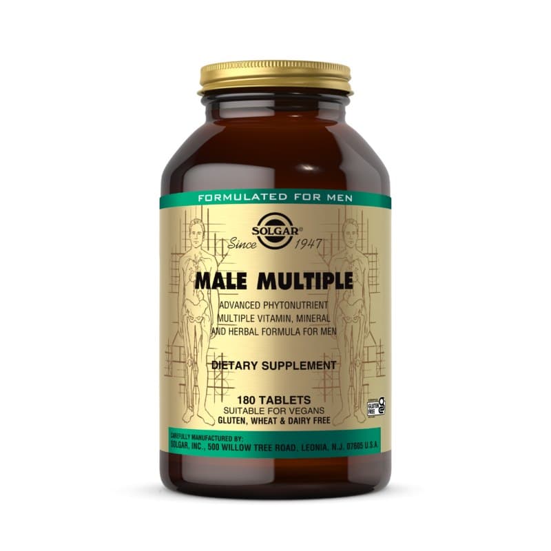 Solgar - Male Multiple – Solgar förpackning