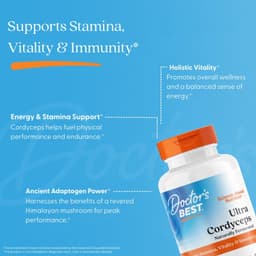 Doctor's Best - Ultra Cordyceps - 60 Vcaps