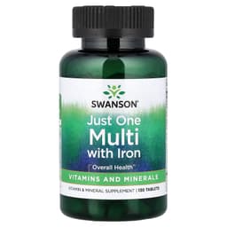 Swanson - Just One Multi with Iron - 130 Tablets