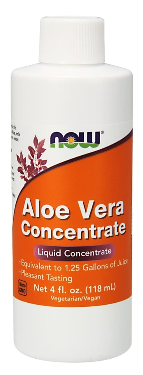 NOW Foods - Aloe Vera Concentrate - 118ml – NOW Foods förpackning