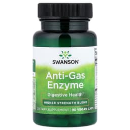 Swanson - Anti-Gas Enzyme - 90 Veggie Caps