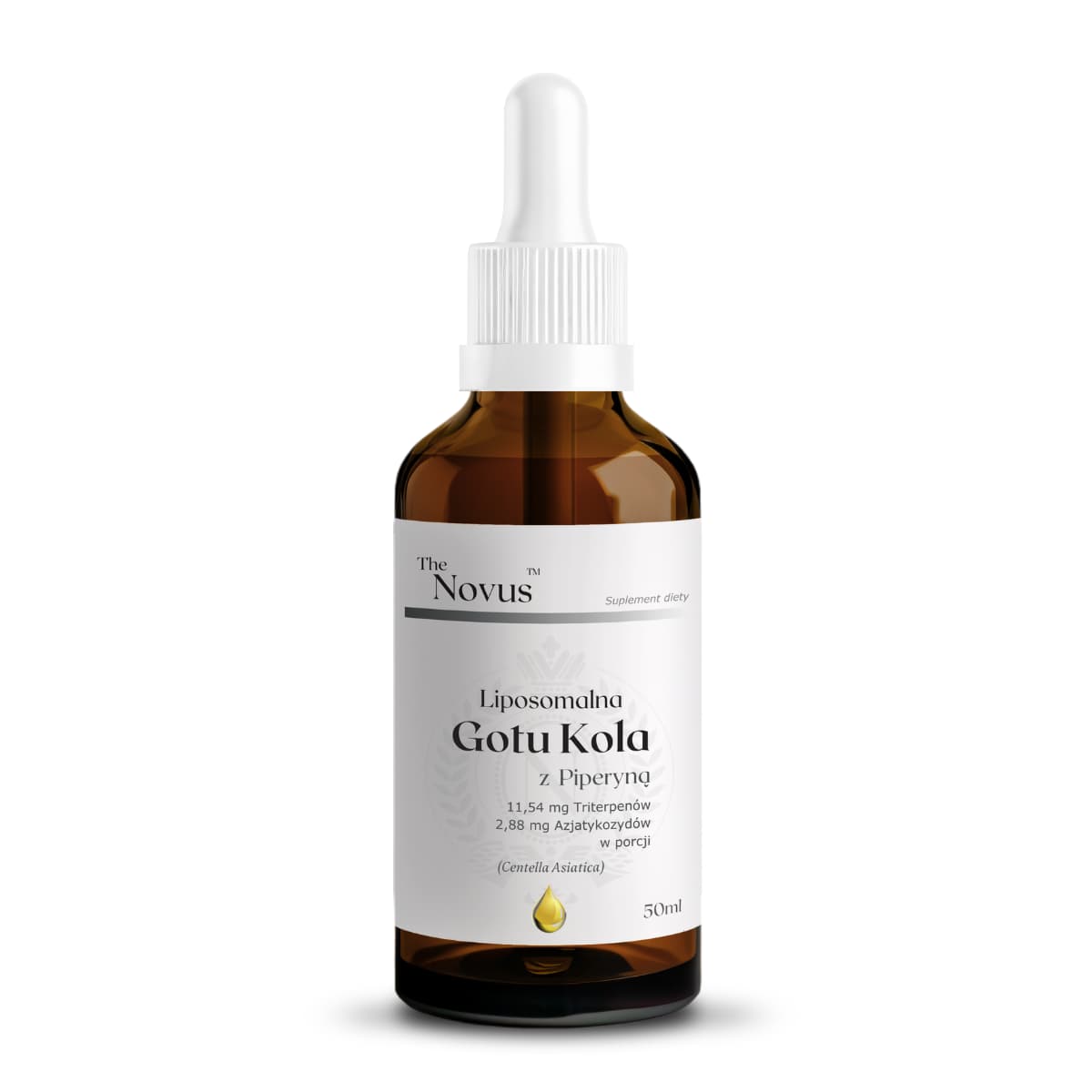The Novus - Liposomal Gotu Kola with Piperine Drops 50ml – The Novus förpackning