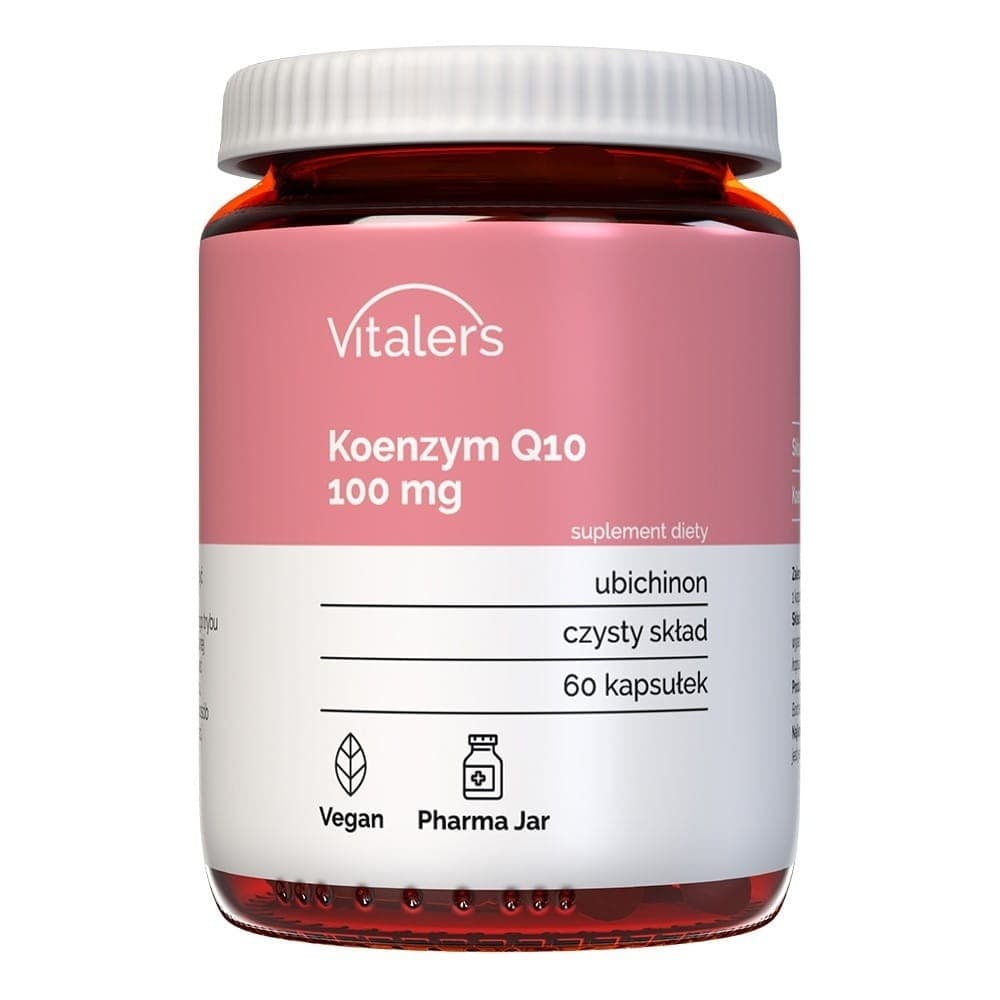 Vitalers - Coenzyme Q10 - 60 Caps – Vitalers förpackning
