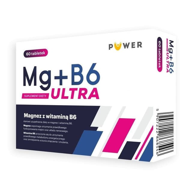 Powerbar - Mg+B6 Ultra - 60 Tablets – Powerbar