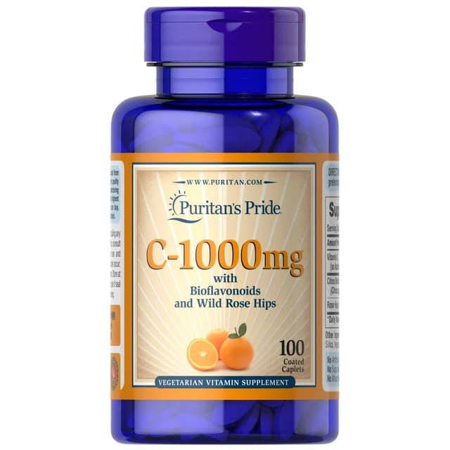 Puritan's Pride - Vitamin C with Bioflavonoids and Wild Rose Hips – Puritan's Pride