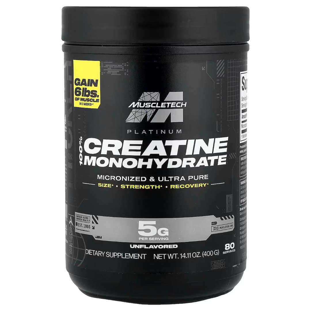 Muscletech - Platinum 100% Creatine Monohydrate - 400g
