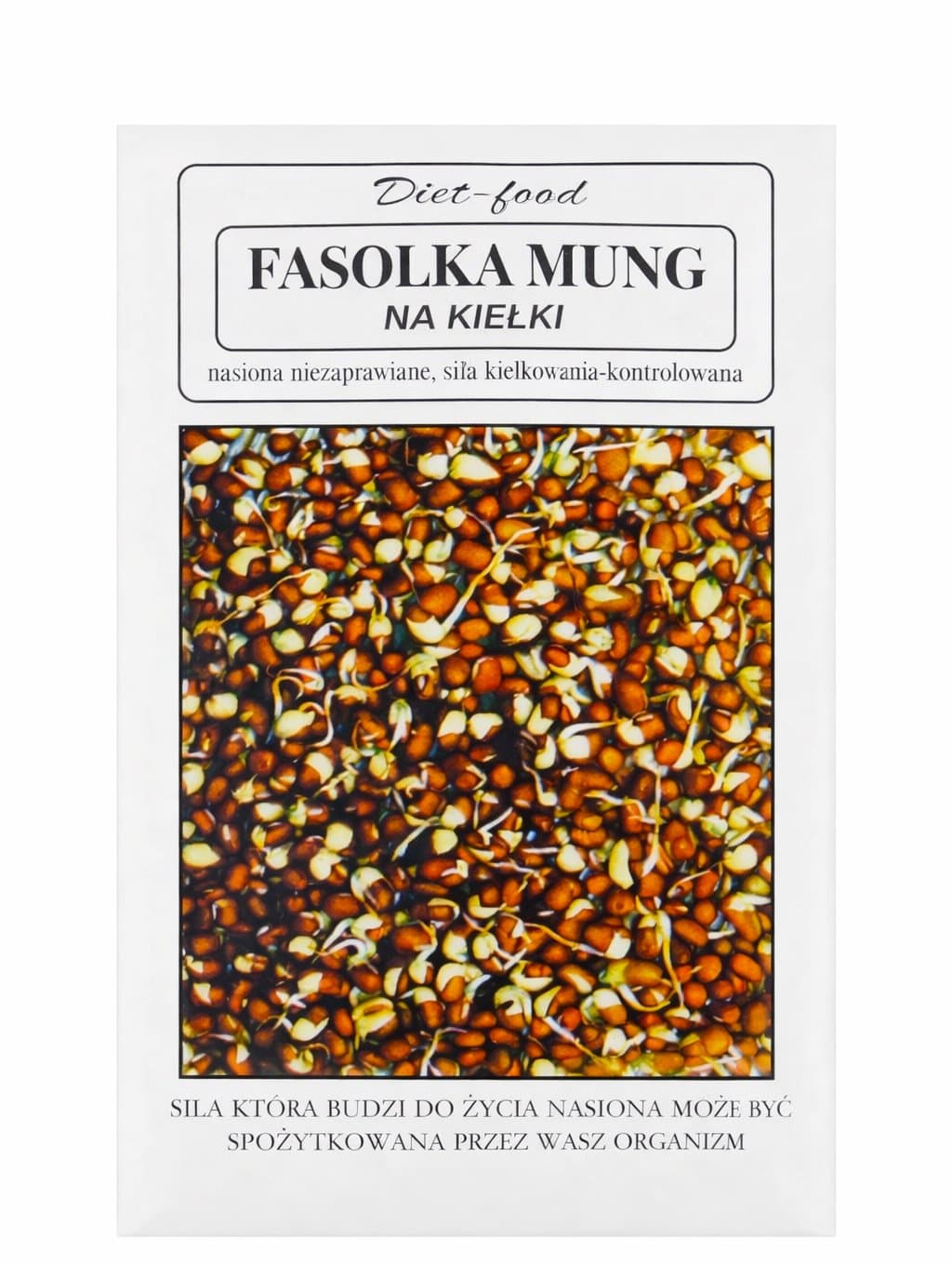 Diet-food - Mung Bean Sprouts 160g – Diet-Food förpackning