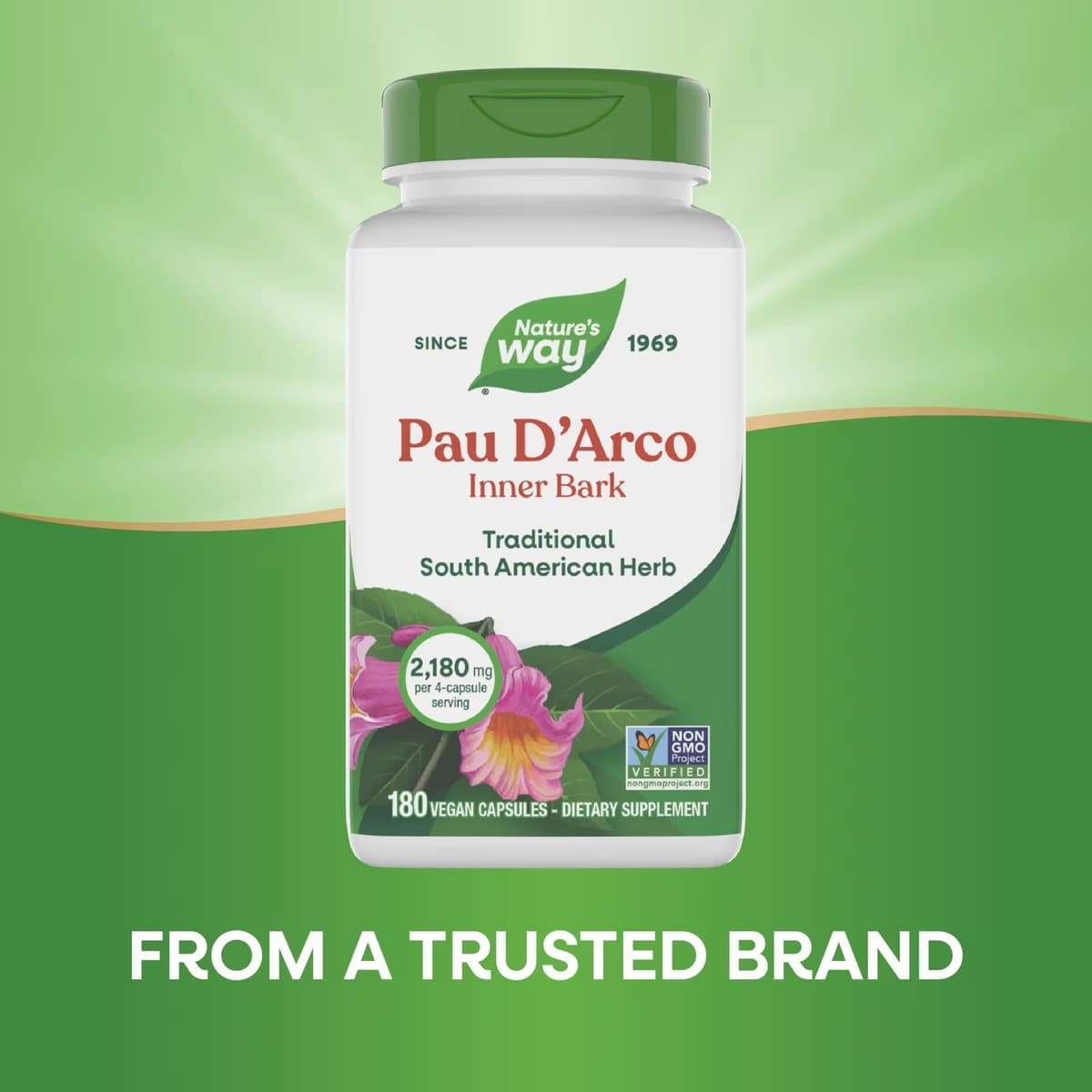 Nature'S Way - Pau D'Arco Inner Bark - 180 Caps