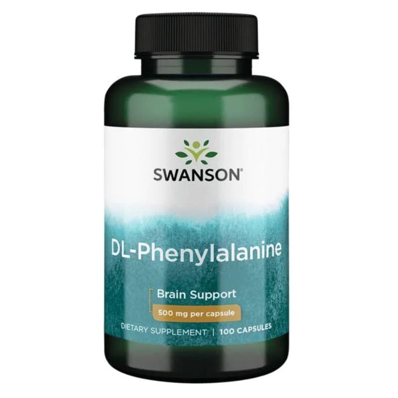Swanson - dl-Phenylalanine - 500mg, 100 Caps