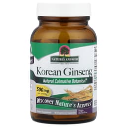 Nature's Answer - Korean Ginseng - 50 Vcaps