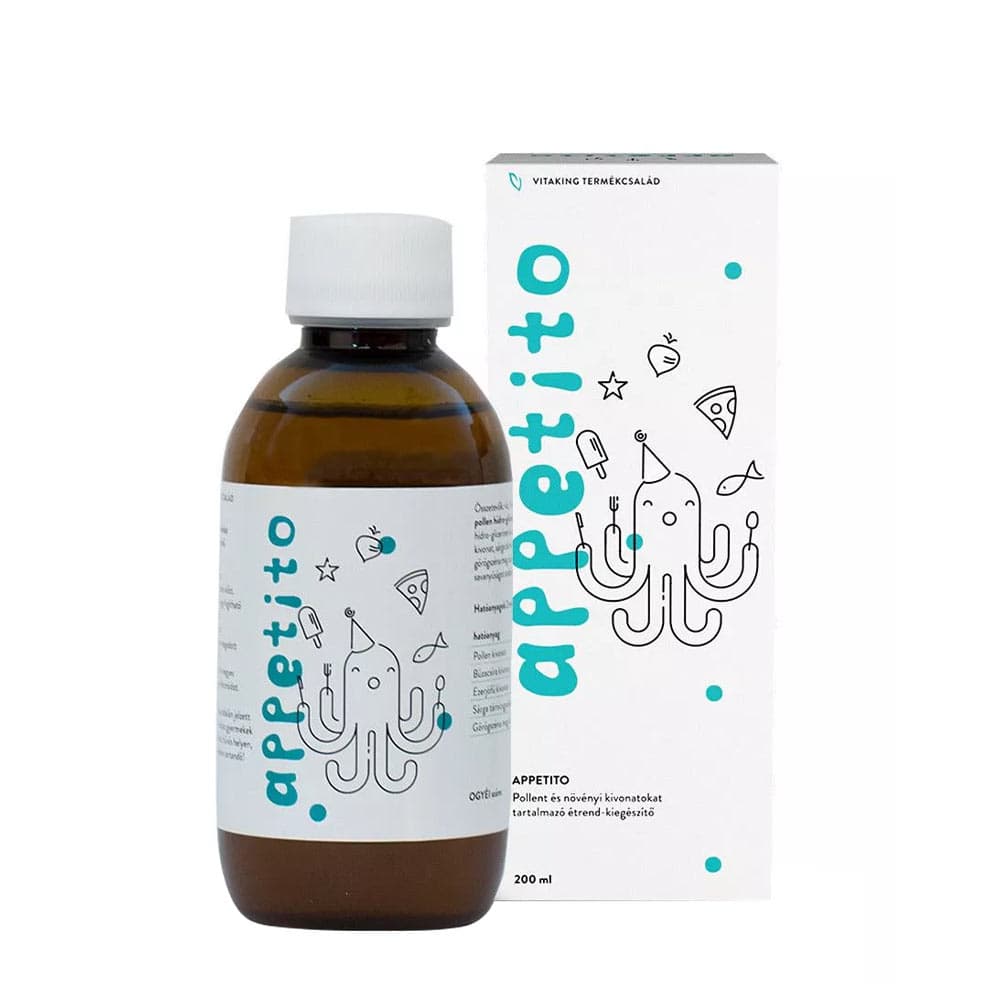 Vitaking - Appetite - 200 ml – Vitaking förpackning