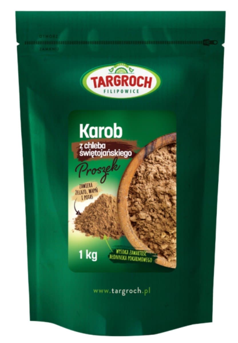 Targroch - Carob Powder - 1 kg – Targroch förpackning