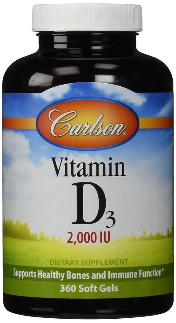 Carlson Labs - Vitamin D3, 2000IU – Carlson Labs förpackning